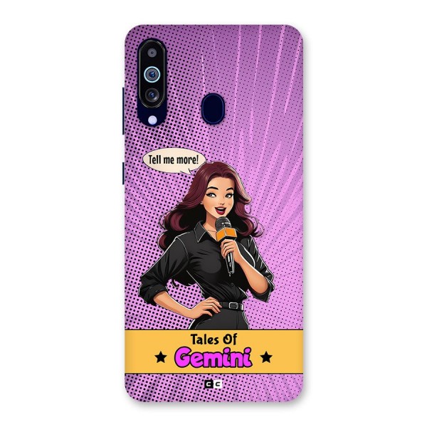 Tales Of Gemini Back Case for Galaxy A60