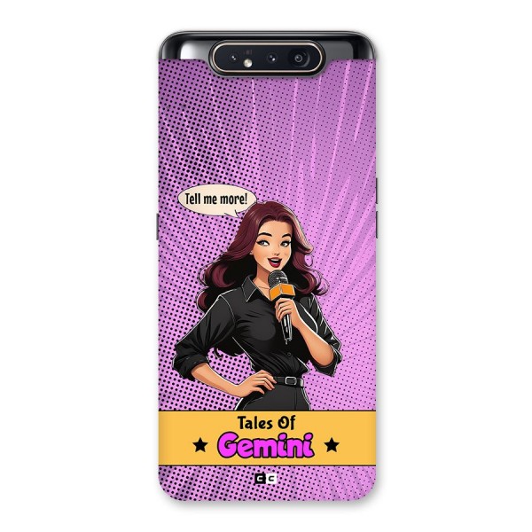 Tales Of Gemini Back Case for Galaxy A80