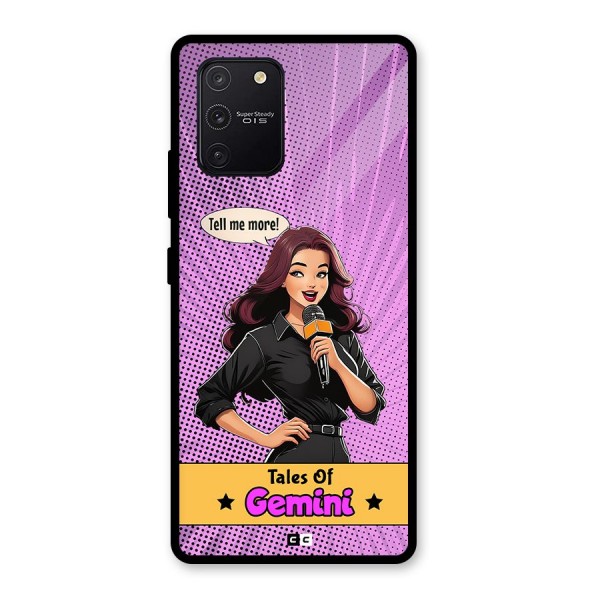 Tales Of Gemini Glass Back Case for Galaxy S10 Lite