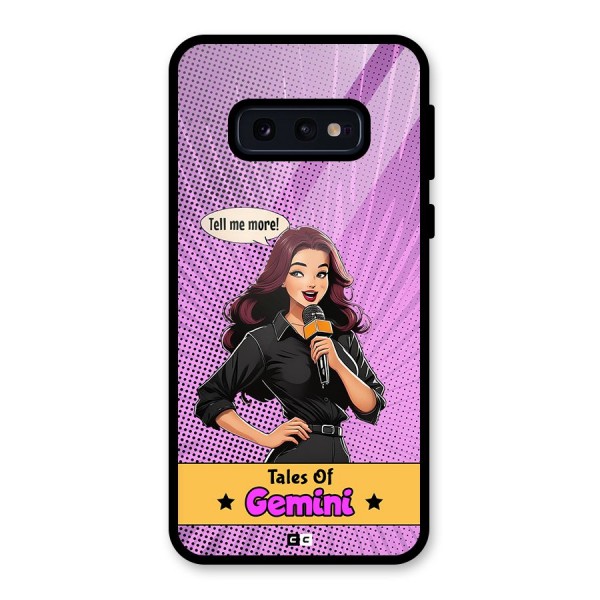 Tales Of Gemini Glass Back Case for Galaxy S10e