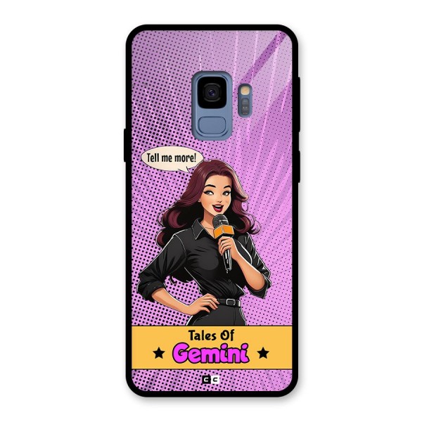 Tales Of Gemini Glass Back Case for Galaxy S9