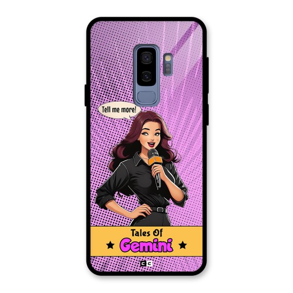 Tales Of Gemini Glass Back Case for Galaxy S9 Plus