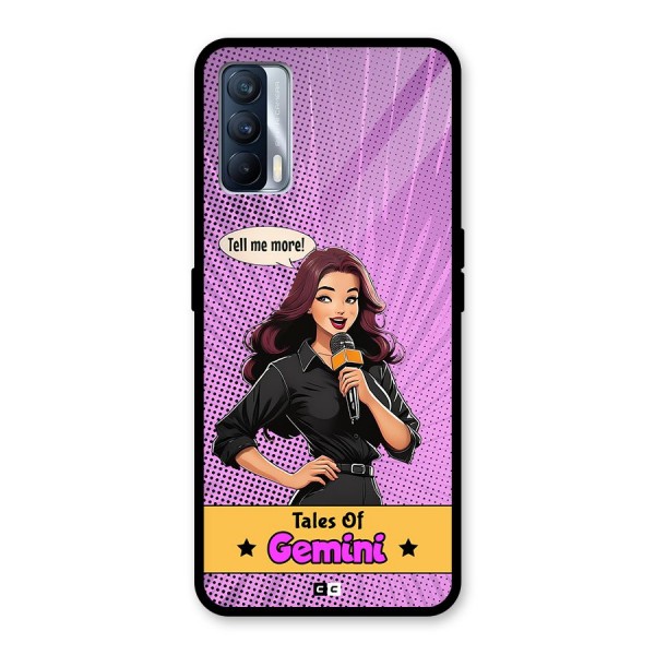 Tales Of Gemini Glass Back Case for Realme X7