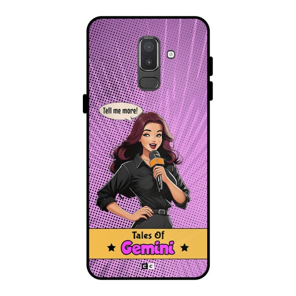 Tales Of Gemini Metal Back Case for Galaxy On8 (2018)