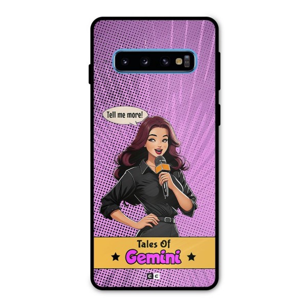 Tales Of Gemini Metal Back Case for Galaxy S10