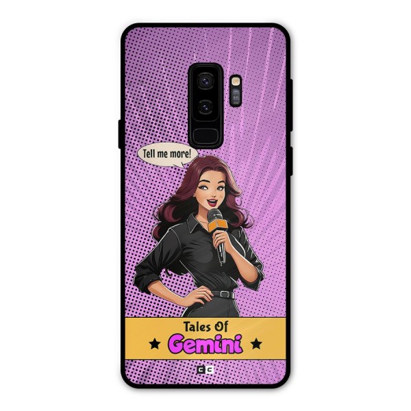 Tales Of Gemini Metal Back Case for Galaxy S9 Plus