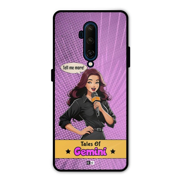 Tales Of Gemini Metal Back Case for OnePlus 7T Pro