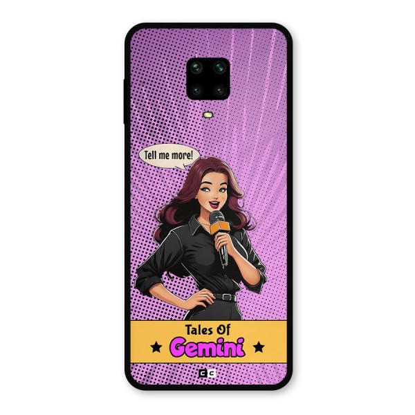 Tales Of Gemini Metal Back Case for Poco M2