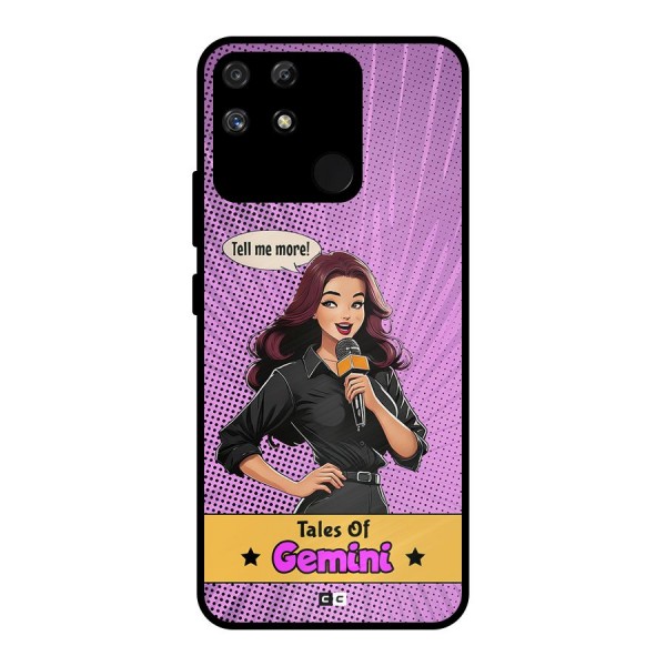 Tales Of Gemini Metal Back Case for Realme Narzo 50A