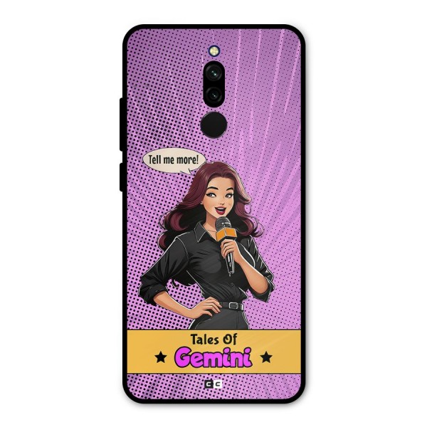 Tales Of Gemini Metal Back Case for Redmi 8