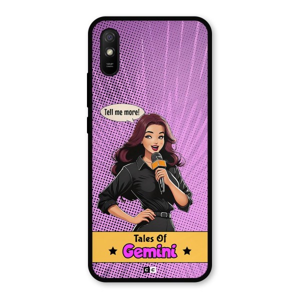 Tales Of Gemini Metal Back Case for Redmi 9i