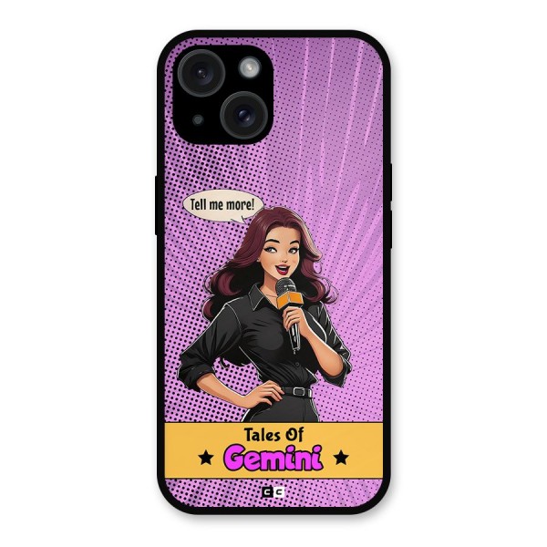 Tales Of Gemini Metal Back Case for iPhone 15