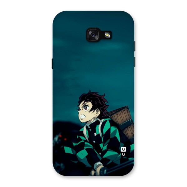 Tanjiro demon slayer Back Case for Galaxy A7 (2017)