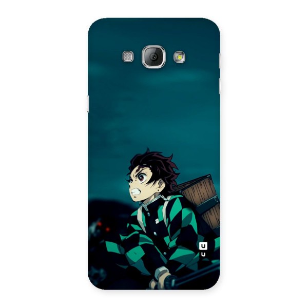 Tanjiro demon slayer Back Case for Galaxy A8