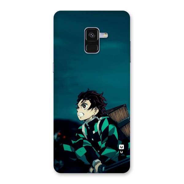 Tanjiro demon slayer Back Case for Galaxy A8 Plus