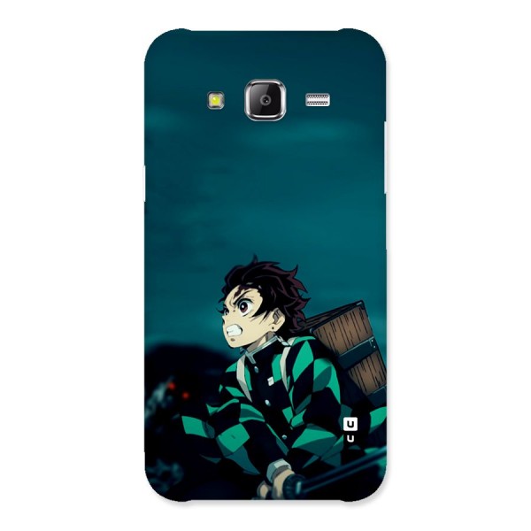 Tanjiro demon slayer Back Case for Galaxy J5