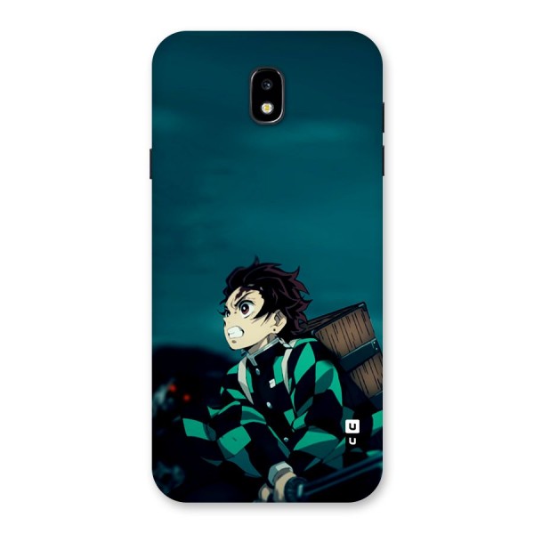 Tanjiro demon slayer Back Case for Galaxy J7 Pro