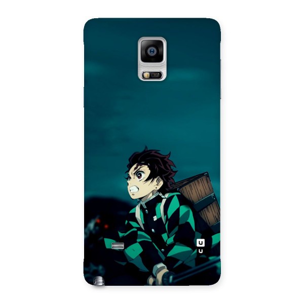 Tanjiro demon slayer Back Case for Galaxy Note 4