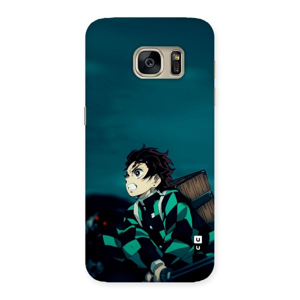 Tanjiro demon slayer Back Case for Galaxy S7