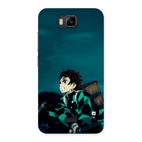 Tanjiro demon slayer Back Case for Honor Bee