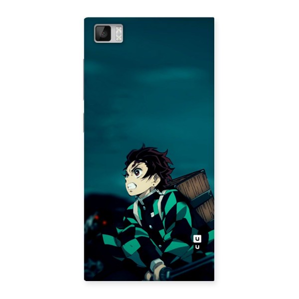 Tanjiro demon slayer Back Case for Mi3