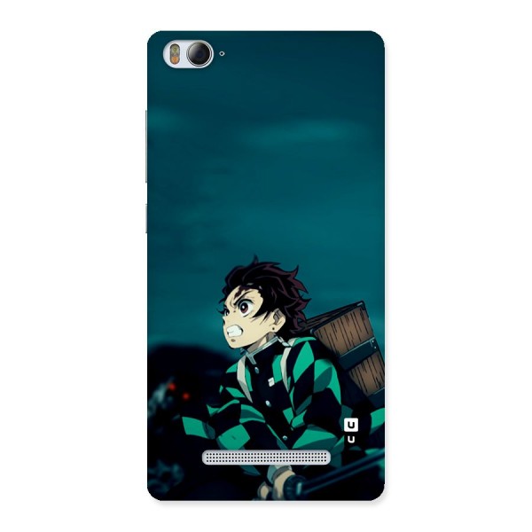 Tanjiro demon slayer Back Case for Mi4i