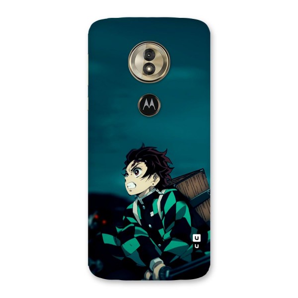 Tanjiro demon slayer Back Case for Moto G6 Play