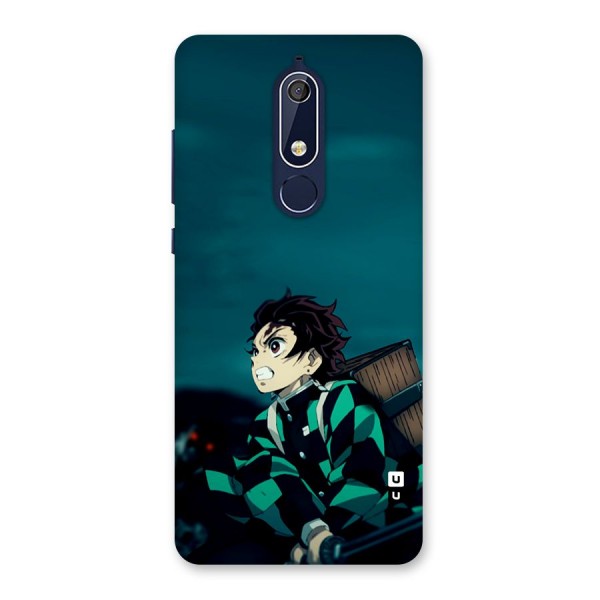 Tanjiro demon slayer Back Case for Nokia 5.1