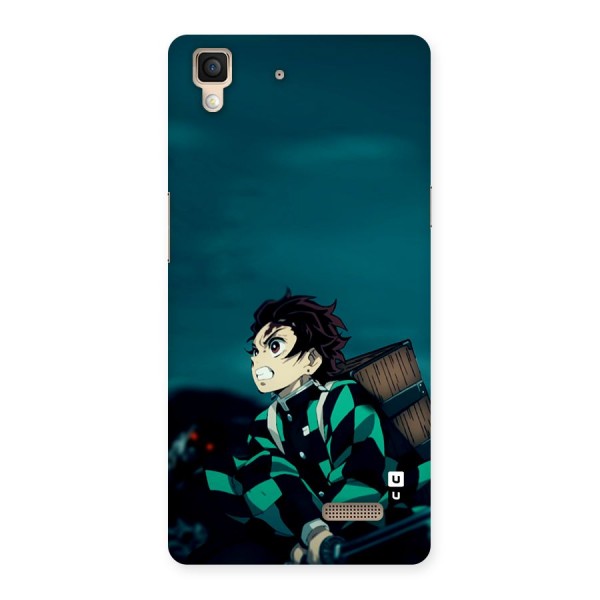 Tanjiro demon slayer Back Case for Oppo R7