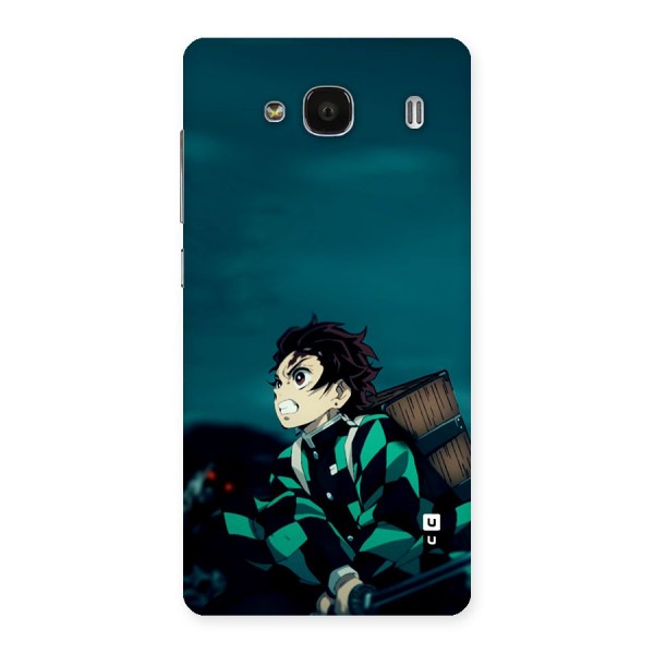 Tanjiro demon slayer Back Case for Redmi 2s