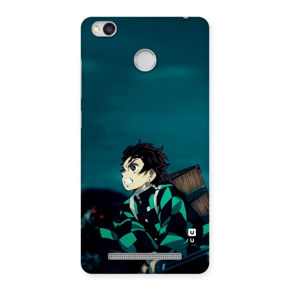 Tanjiro demon slayer Back Case for Redmi 3S Prime