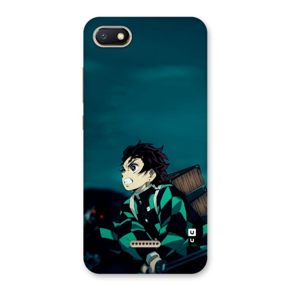 Tanjiro demon slayer Back Case for Redmi 6A