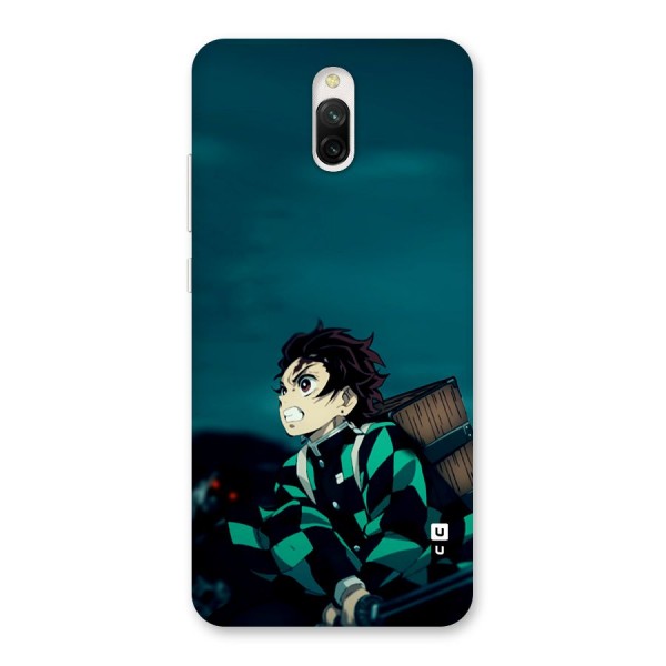 Tanjiro demon slayer Back Case for Redmi 8A Dual