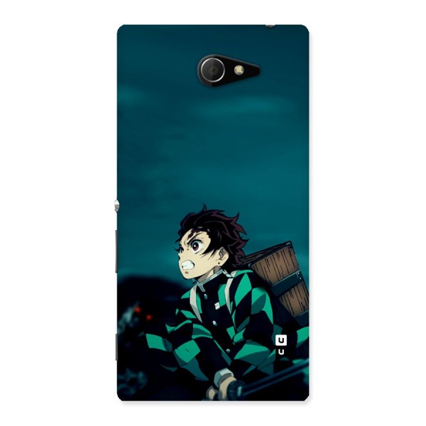 Tanjiro demon slayer Back Case for Xperia M2