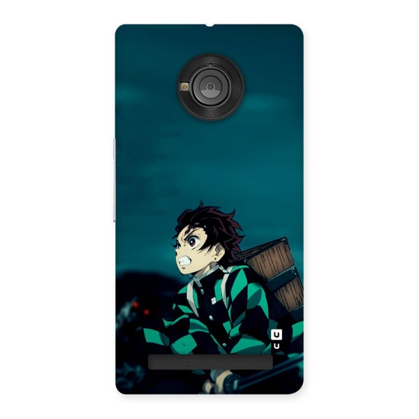 Tanjiro demon slayer Back Case for Yuphoria