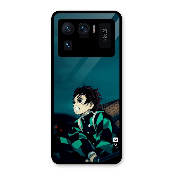 Tanjiro demon slayer Glass Back Case for Mi 11 Ultra