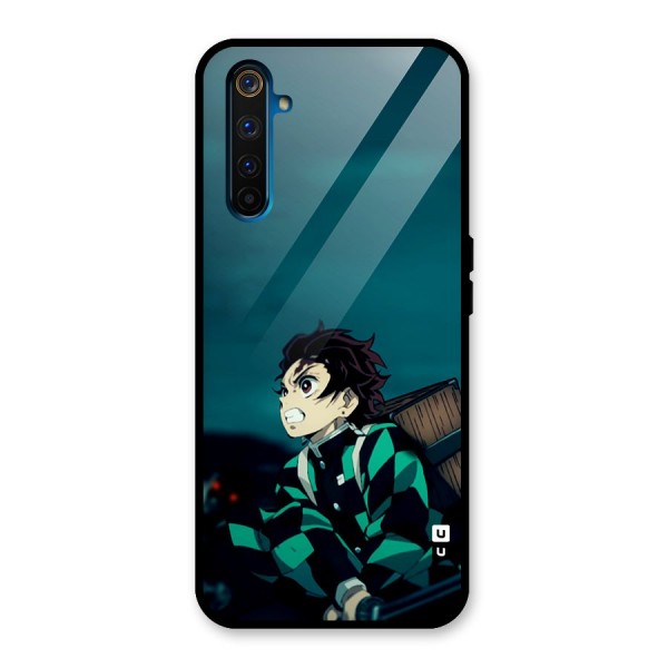 Tanjiro demon slayer Glass Back Case for Realme 6 Pro