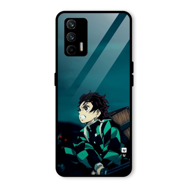 Tanjiro demon slayer Glass Back Case for Realme GT 5G