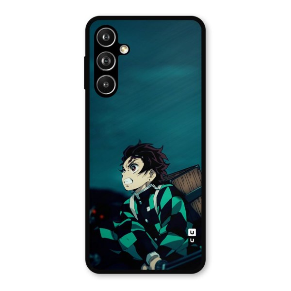 Tanjiro demon slayer Metal Back Case for Galaxy F54