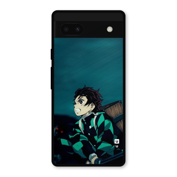 Tanjiro demon slayer Metal Back Case for Google Pixel 6a