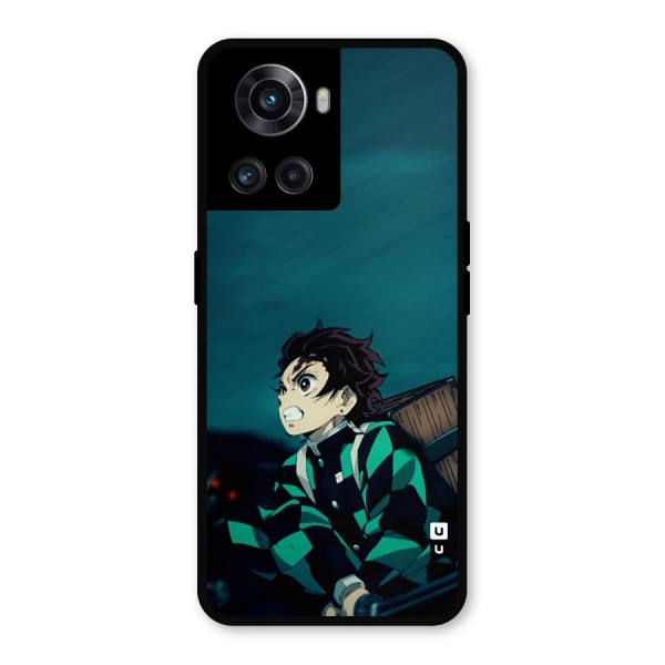 Tanjiro demon slayer Metal Back Case for OnePlus 10R