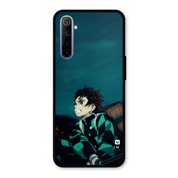 Tanjiro demon slayer Metal Back Case for Realme 6