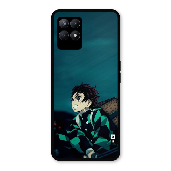 Tanjiro demon slayer Metal Back Case for Realme 8i