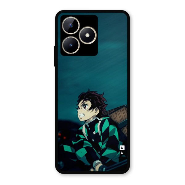 Tanjiro demon slayer Metal Back Case for Realme Narzo N53