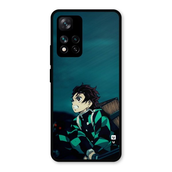 Tanjiro demon slayer Metal Back Case for Xiaomi 11i 5G