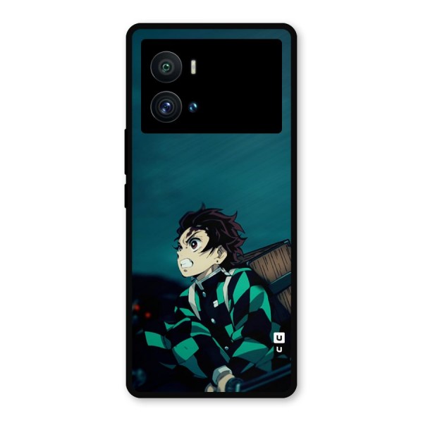 Tanjiro demon slayer Metal Back Case for iQOO 9 Pro