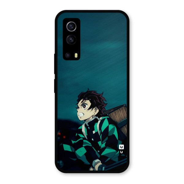 Tanjiro demon slayer Metal Back Case for iQOO Z3