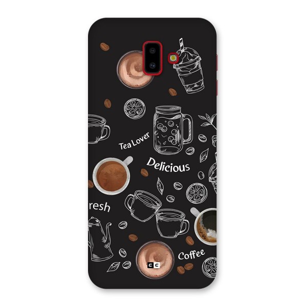 Tea And Coffee Mixture Back Case for Galaxy J6 Plus