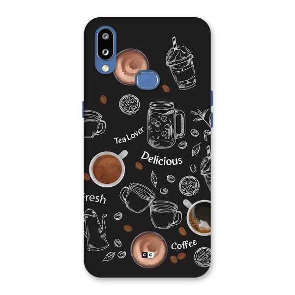 Tea And Coffee Mixture Back Case for Galaxy M01s