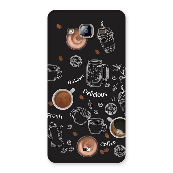 Tea And Coffee Mixture Back Case for Galaxy On5